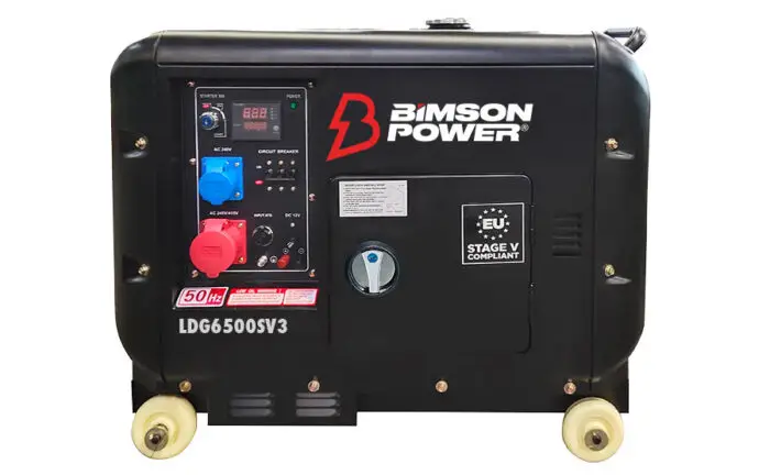 Bimson Power 6.25 kVa Diesel Generator 3 Phase - Image 1