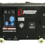 „Bimson Power“ 6,25 kVA dyzelinis generatorius – belaidis užvedimas, 1 fazė