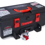 Trojan 4000 Portable Electric Winch – With Synthetic Rope 12V