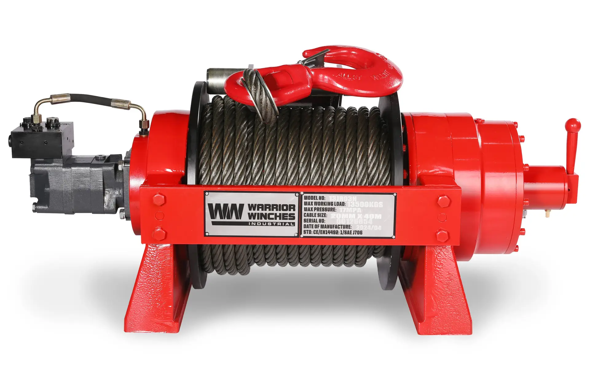 WW_13JR03H_front-view (1) JR 13 tööstuslik hüdrauliline vintsid - Image 1