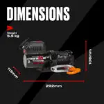 Ninja 2000 Electric Winch 12V – With Synthetic Rope - Image 8