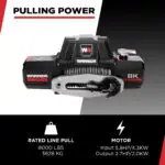 Gladiator 8000 Electric Winch 12V – Armortek Extreme - Image 3