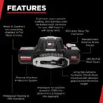Gladiator 8000 Electric Winch 12V – Armortek Extreme - Image 5