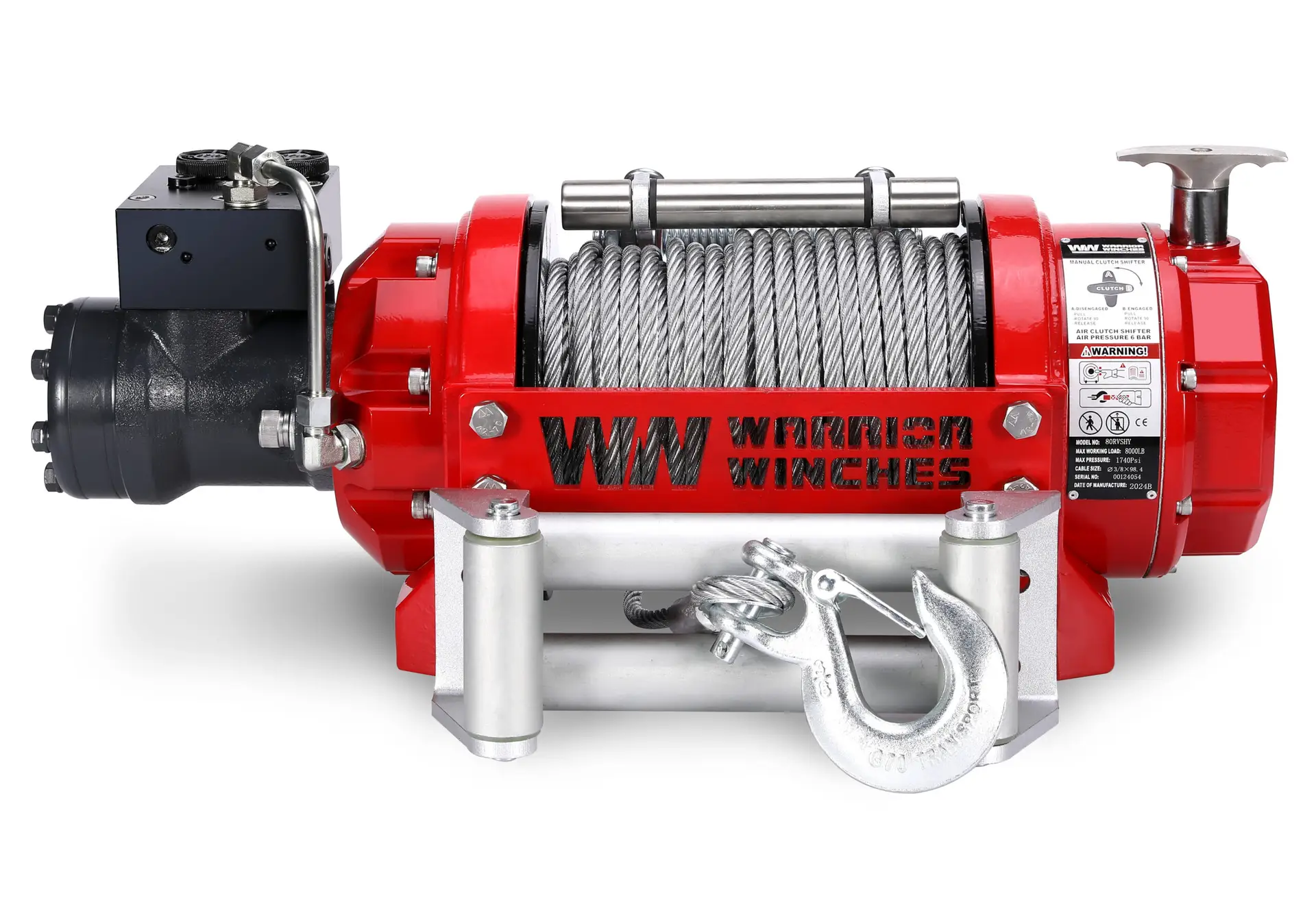 WW_80RVSHY_front-view RV 8000 hidraulinis gervė - plieninė viela - Image 1