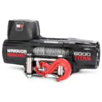Titan 6000 Electric Winch 12V - With Steel Cable - Image 4