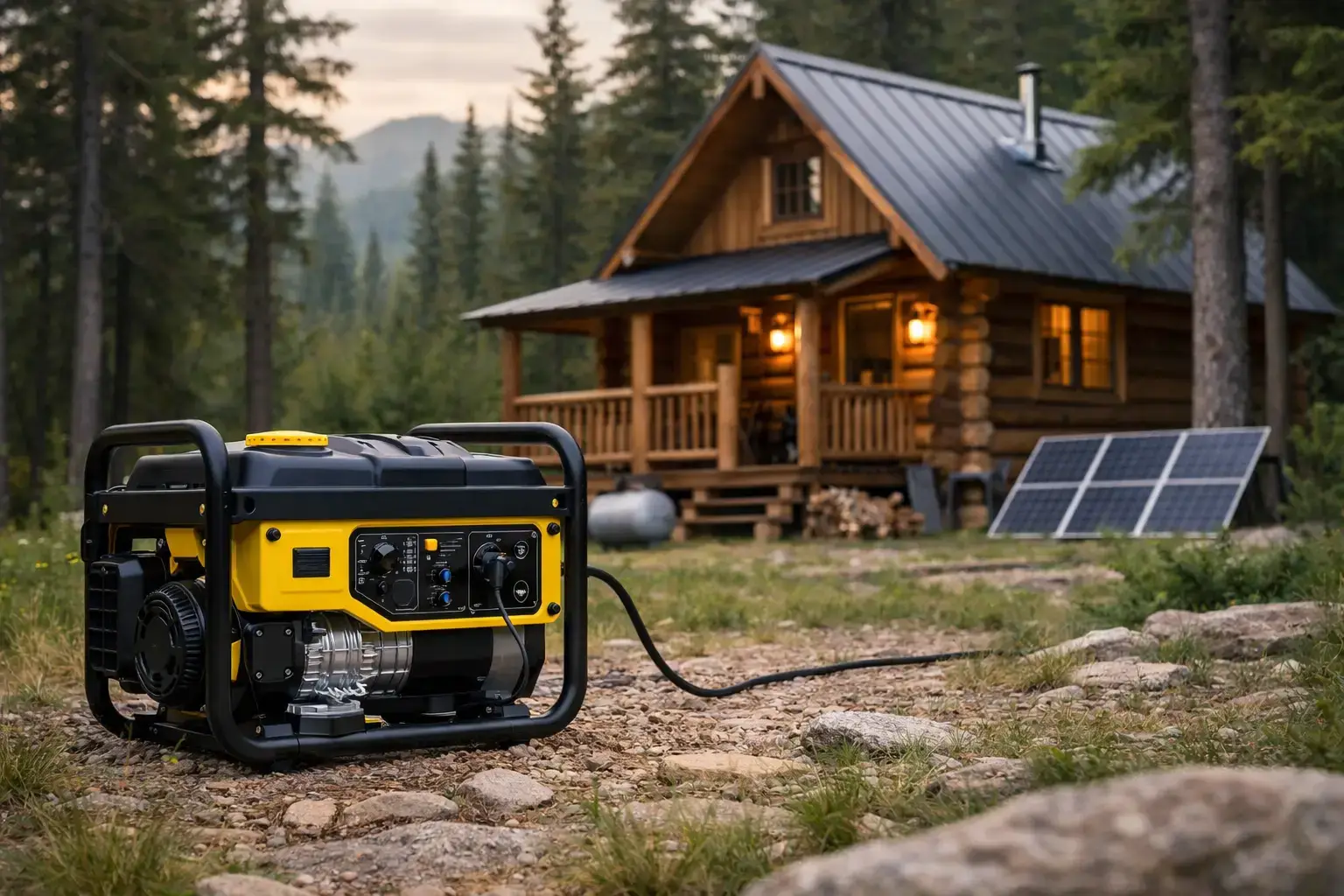 Best Generator for Off Grid Cabin Use