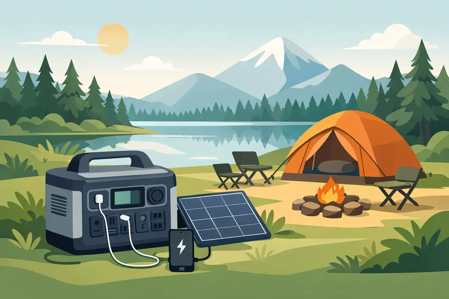 Best Portable Power Generator for Camping