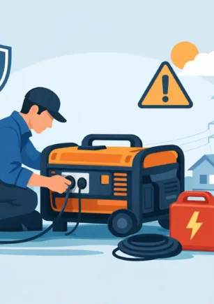 How to Power Portable Generator Safely