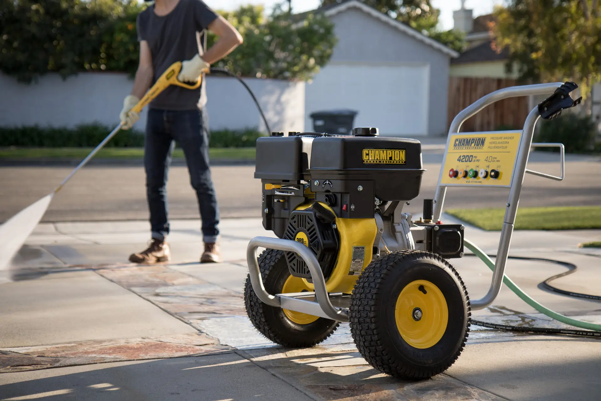 pressure washer