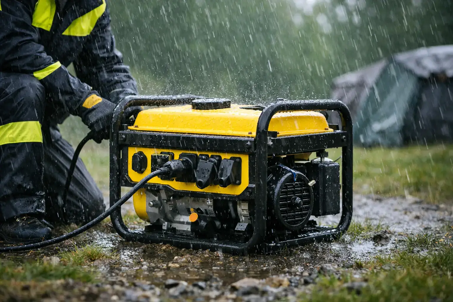 Can Generators Run in Rain Safely?