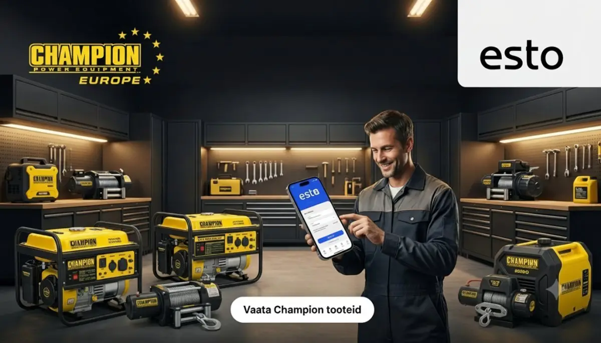 ESTO järelmaks: mugav viis Champion tehnika soetamiseks
