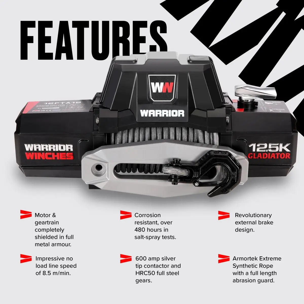Töökindlad Warrior elektrilised vintsid 12V: Kuidas valida?