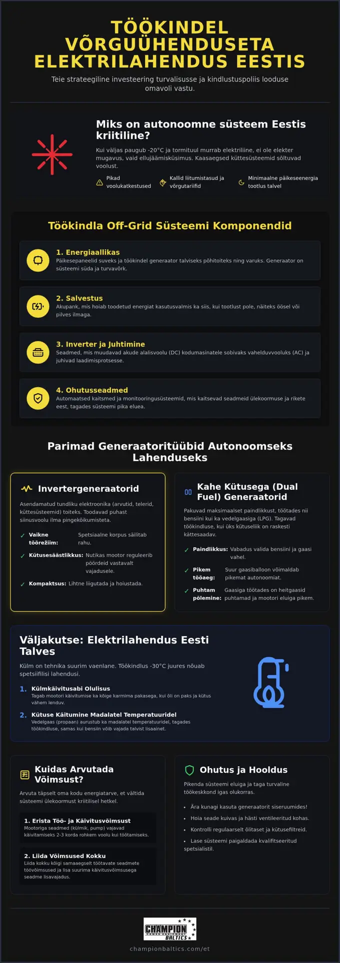 Võrguühenduseta elektrilahendus Eesti