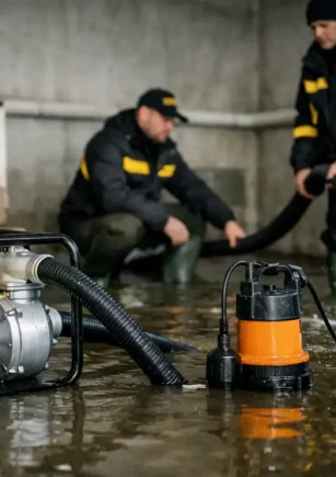 How to Drain a Flooded Basement Safely and Fast