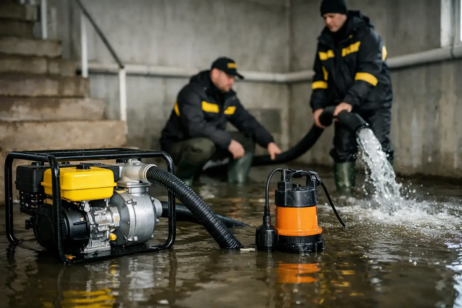 How to Drain a Flooded Basement Safely and Fast