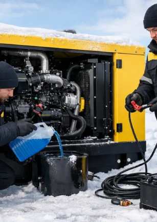 How to Winterize Diesel Generator for Cold Starts