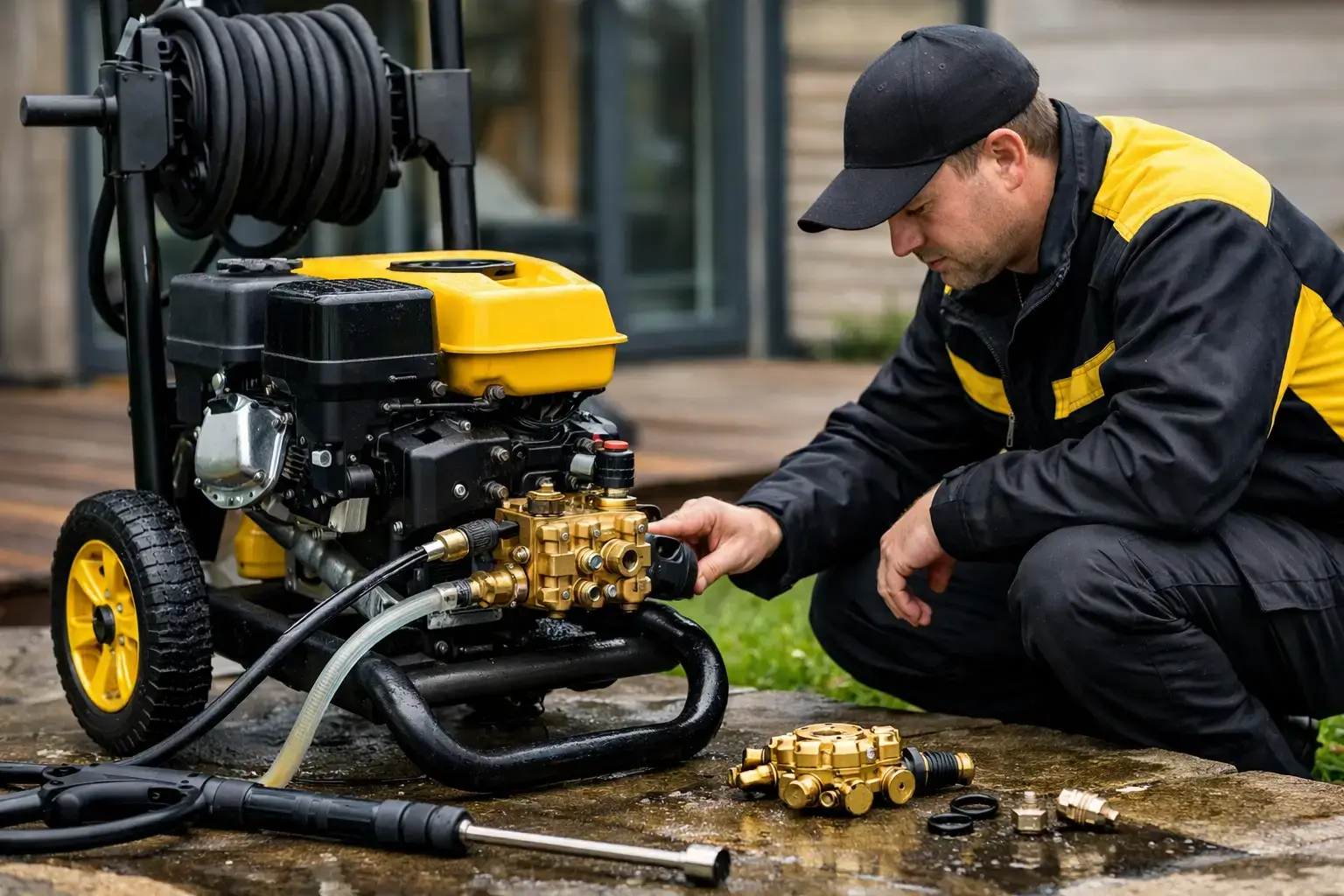 Why Pressure Washer Loses Pressure and How to Fix It
