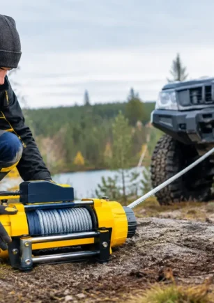 Vehicle Winch Recovery: Pull Hard, Recover Safely