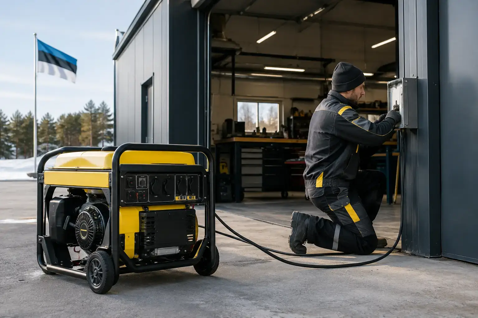 Workshop Backup Power That Keeps Work Moving