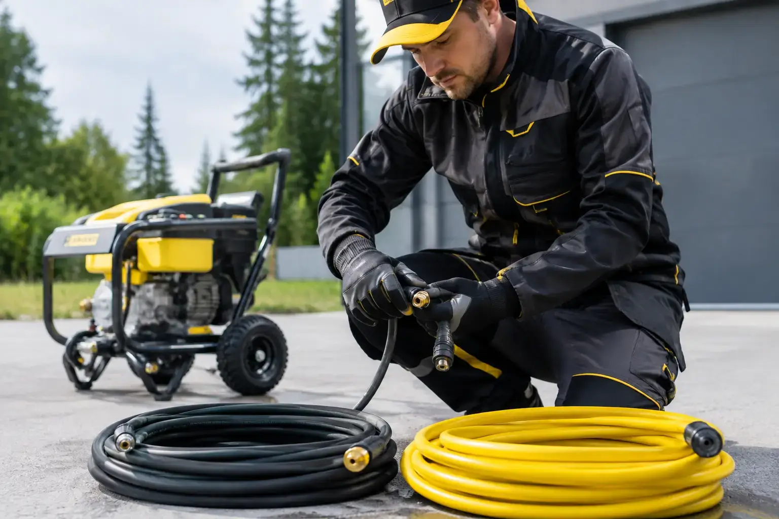 Are Pressure Washer Hoses Universal? No.